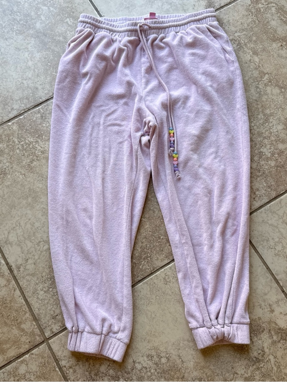 Stoney Clover Lane target collab pink sweatpants used Size M